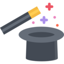 hat,birthday and party,magic,magician,wand,magic trick